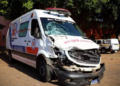 Jovem que estava na garupa morre em colisão de moto com ambulância na Capital