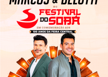 Marcos e Belutti abrem o Festival do Sobá na Feira Central de Campo Grande