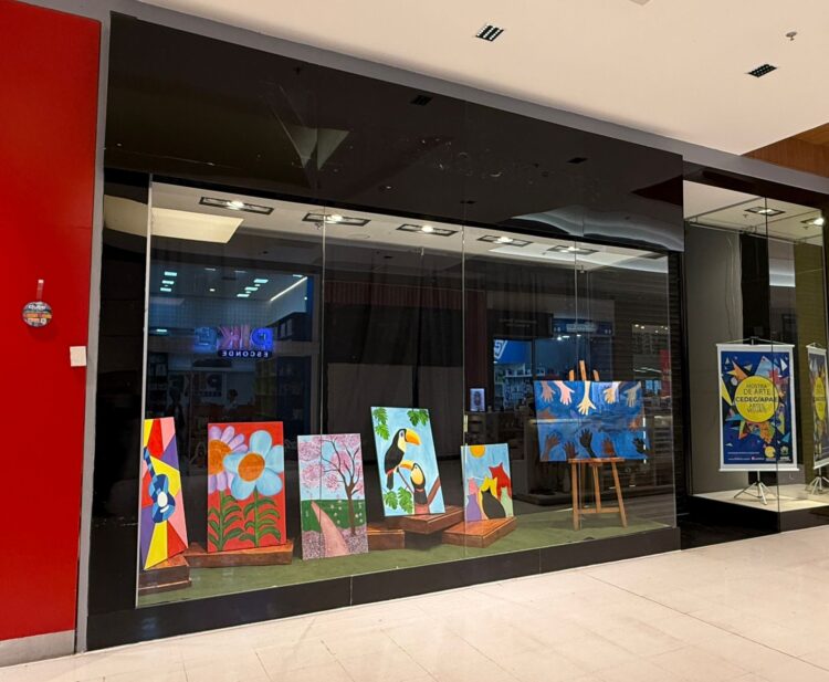 Mostra de Artes Visuais da APAE estreia em shopping de Campo Grande