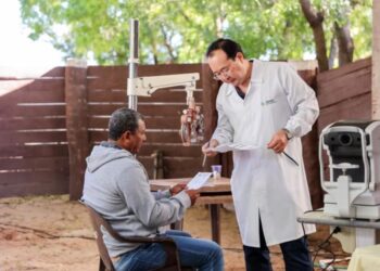 Com acesso limitado à saúde, moradores do Pantanal recebem atendimento do Senar/MS na região da Nhecolândia
