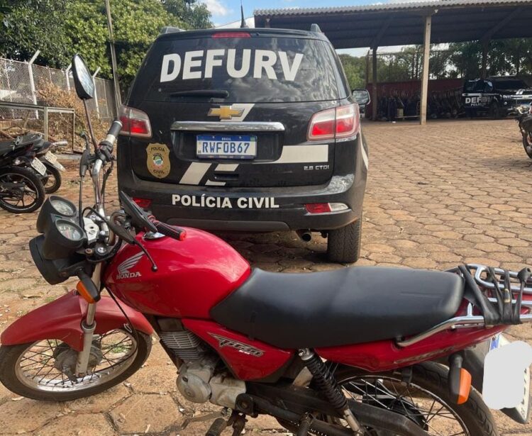 Reconhece? Homem é preso com Honda/CG 150 adulterada no Jardim Pênfigo