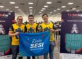 Equipe do Sesi fica entre os 10 melhores no mundial de robótica em Salvador