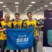 Equipe do Sesi fica entre os 10 melhores no mundial de robótica em Salvador