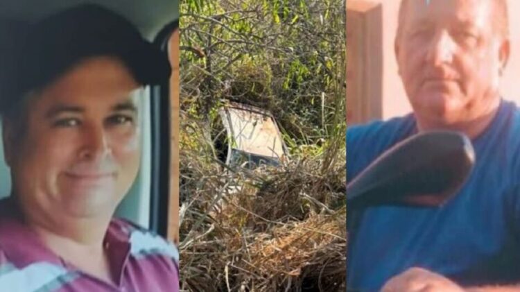 Corpos de trabalhadores desaparecidos são encontrados dentro de carro caído em ribanceira