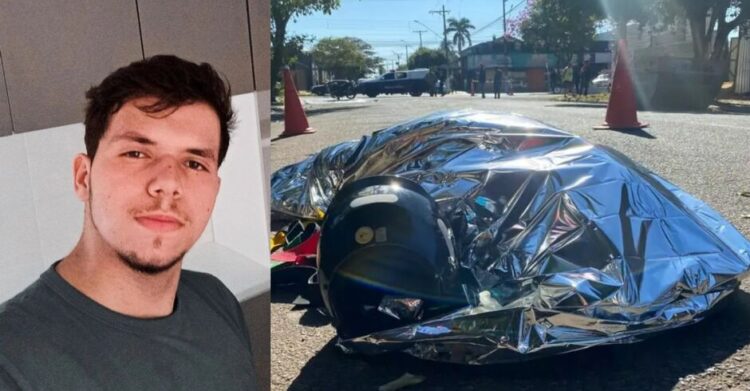 Identificado o jovem motociclista que morreu em colisão com carro em Três Lagoas