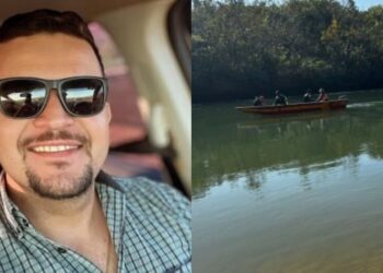 Rapaz desaparece nas águas do Rio Verde, bombeiros, familiares e amigos fazem busca