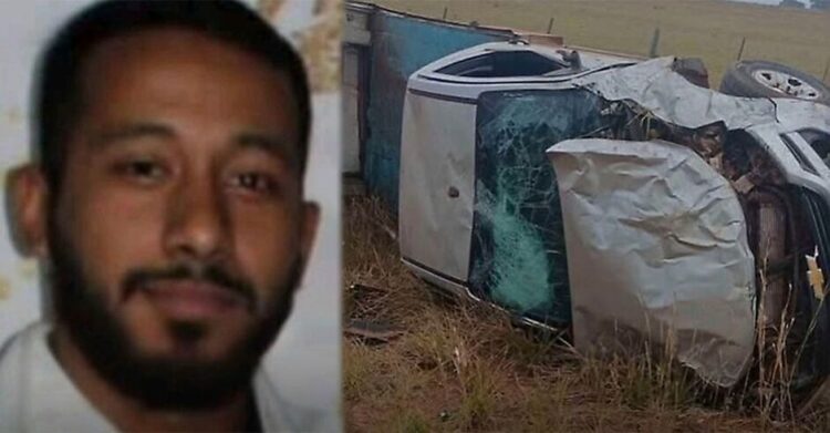 Trabalhador morre ao tombar veículo na MS-324 ao entregar marmitas em Água Clara