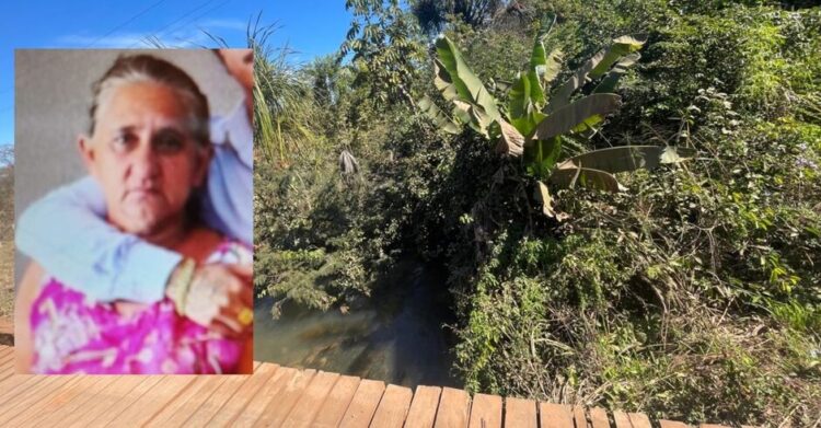 Idosa que caiu de cachoeira é encontrada morta em córrego em Cassilândia