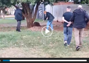 Capivara News TV: Preso apontado por atirar em irmãos na saída de boate em Dourados