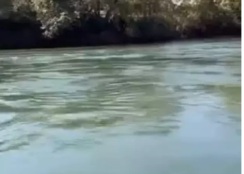 Jovem desaparece nas águas do Rio Verde nesta tarde em Água Clara e bombeiros fazem busca