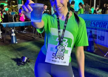 Com área de descanso e muita água gelada, Águas Guariroba participa da Corrida do Sicredi