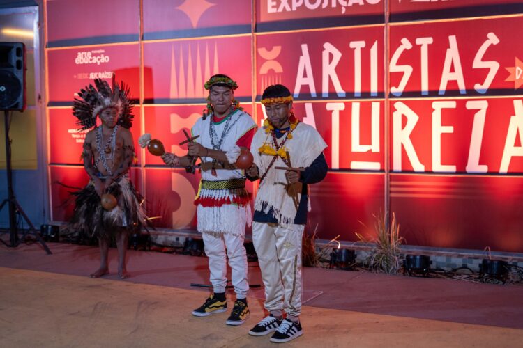 Vernissage marca abertura de exposição indígena inédita realizada pelo Sesc MS