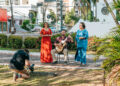 Trio Opus Vivare grava clipe de música clássica com cantoras inspirado na Avenida Afonso Pena