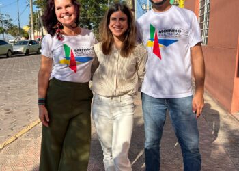Camila Jara visita o Moinho Cultural e enaltece trabalho em prol dos direitos das crianças e adolescentes