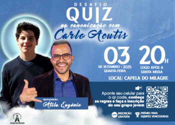 Desafio Quiz com Carlo Acutis agita a juventude em Campo Grande durante semana de Canonização