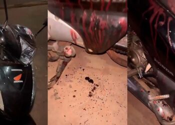 Mulher é esfaqueada 4 vezes pelo esposo e ainda consegue fugir com moto em Paranaíba