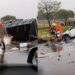 Capivara News TV: Carro parte ao meio em colisão com carreta e motorista morre na BR-163