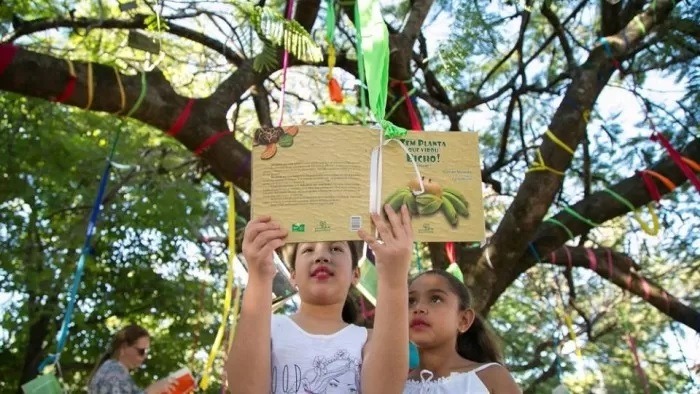 FLIB convoca leitores de Campo Grande a doarem livros para a Árvore do Saber 2025
