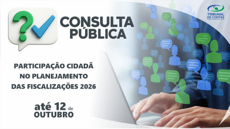 Pela primeira vez, cidadãos poderão sugerir áreas a serem fiscalizadas pelo TCE-MS