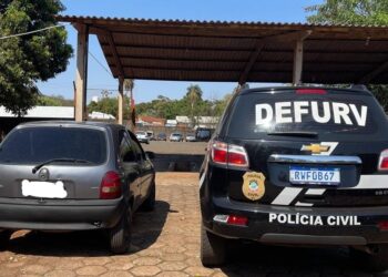 Polícia apreende Corsinha furtado e com sinais identificadores adulterados na Capital