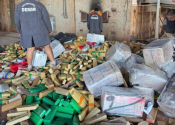 Polícia Civil incinera aproximadamente 12 toneladas de drogas em Campo Grande