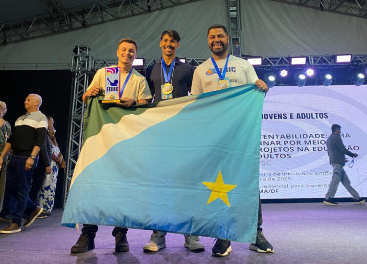 Alunos do Senai conquistam 1º lugar em feira científica nacional com projeto sustentável