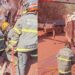 Carreta tomba em Corumbá e condutor morre preso às ferragens dentro da cabine