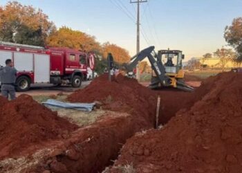 Jovem trabalhador morre soterrado, após obra de escavação desabar em Selvíria