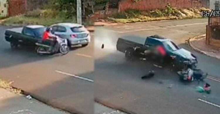 Morre motociclista atingido por carro ao tentar conversão na Avenida Tamandaré