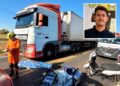 Identificado o jovem condutor da Honda Biz que morreu em colisão frontal com caminhão em Três Lagoas