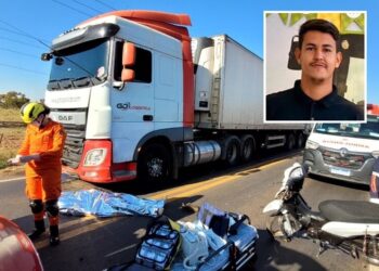 Identificado o jovem condutor da Honda Biz que morreu em colisão frontal com caminhão em Três Lagoas