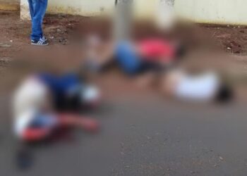 Capivara News TV: Após bebedeira, quarteto decide sair de moto e sofre acidente gravíssimo na Rua da Divisão