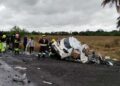 Identificado o condutor do Ônix que se partiu ao meio ao colidir com carreta na BR-163
