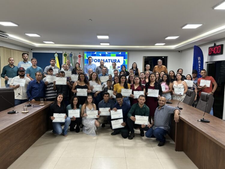 Parceria entre Senai e Prefeitura de Costa Rica forma 134 novos profissionais para o mercado de trabalho