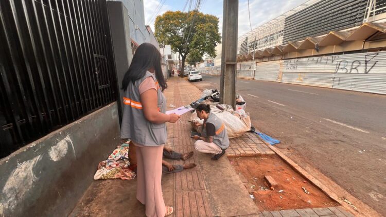 Censo é realizado na Capital com população de rua para fortalecer políticas públicas