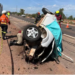 Representante comercial morre ao colidir Ford Ká de frente com caminhão na BR-163