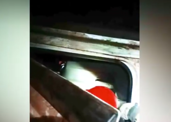 Caminhonete capota e mata condutor na BR-262 em Anastácio, passageiro foi socorrido