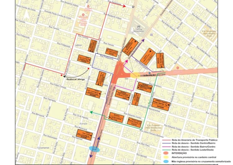 Obras no Trevo Imbirussu reforçam mobilidade urbana nas regiões Anhanduizinho e Lagoa