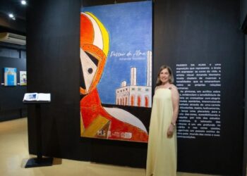 Exposição no MIS traz cores e esperança nas telas da artista Amanda Monteiro