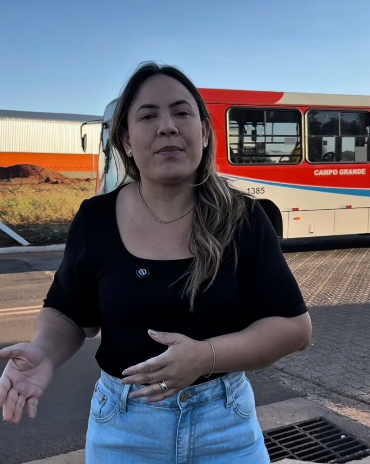 Vereadora Ana Portela denuncia risco de nova paralisação e exige ação contra o Consórcio Guaicurus