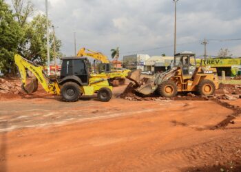 Fique atento, intervenção no Trevo Imbirussu causa mudanças no trânsito e no transporte coletivo