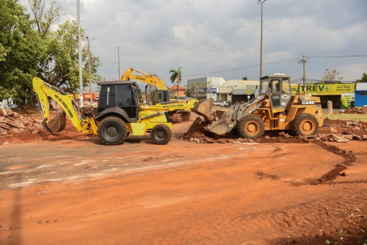 Fique atento, intervenção no Trevo Imbirussu causa mudanças no trânsito e no transporte coletivo