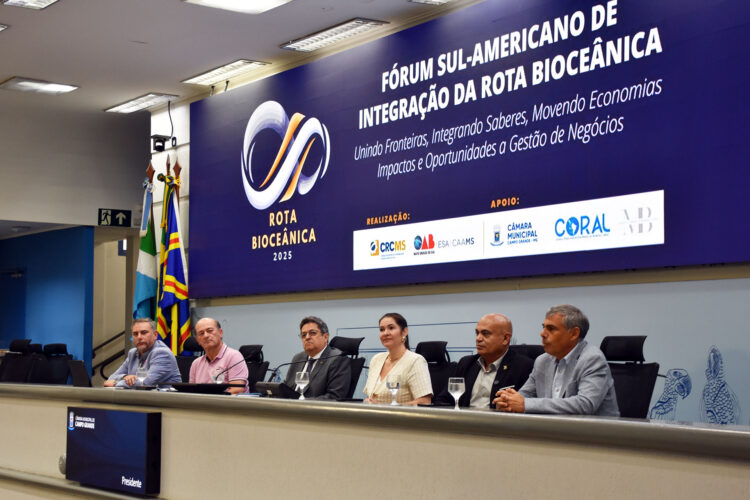 Evento na Câmara discute oportunidades de negócio para MS a partir da Rota Bioceânica