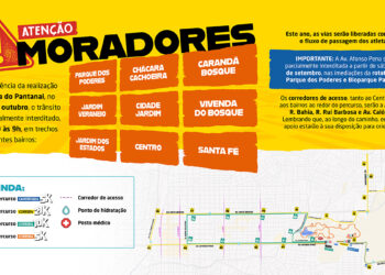 Corrida do Pantanal 2025 altera trânsito em Campo Grande no fim de semana