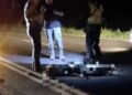 Pedestre morre atropelado na fronteira de Pedro Juan com Mato Grosso do Sul