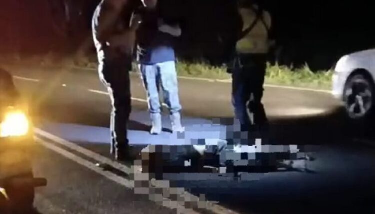 Pedestre morre atropelado na fronteira de Pedro Juan com Mato Grosso do Sul