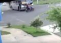 Capivara News TV: Vídeo mostra colisão entre Biz e ônibus que matou tia e sobrinha em Três Lagoas