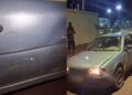 Homem tem carro furado por balas durante atentado no Bairro São Conrado