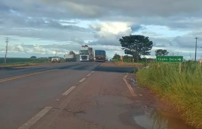 Homem morre com o corpo dilacerado ao ser atropelado na BR-060 entre CG e Sidrolândia