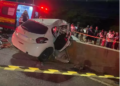 Carro “abraça” mureta na Gunter Hans e mata jovem que ia comemorar vitória do Flamengo